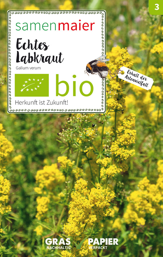 Echtes Labkraut | BIO Wildblumensamen von Samen Maier