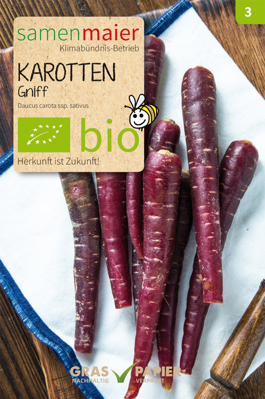 Artikelbild 1 von "BIO Karotten Gniff" aus der Kategorie Möhrensamen