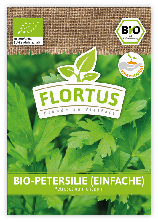 Petersilie einfache | BIO Petersiliensamen von FLORTUS