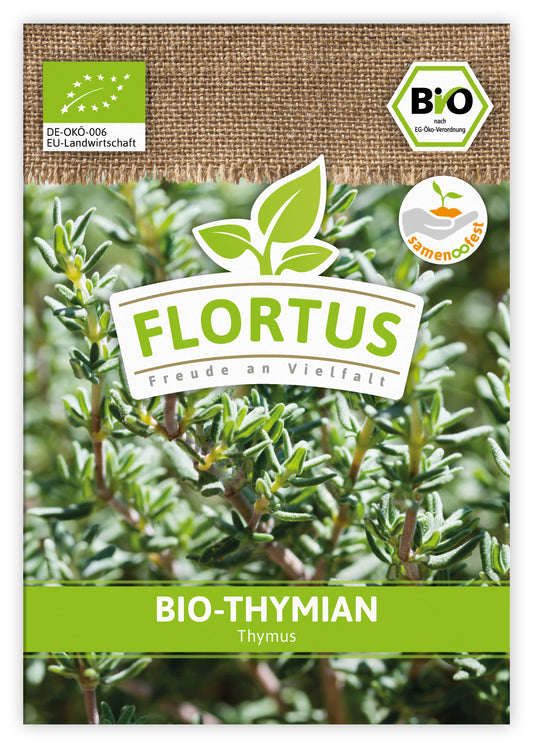 Thymian | BIO Thymiansamen von FLORTUS