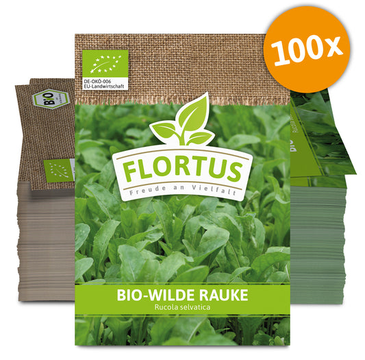 Wilde Rauke (100 Tütchen) | BIO Wilde Raukesamen von FLORTUS