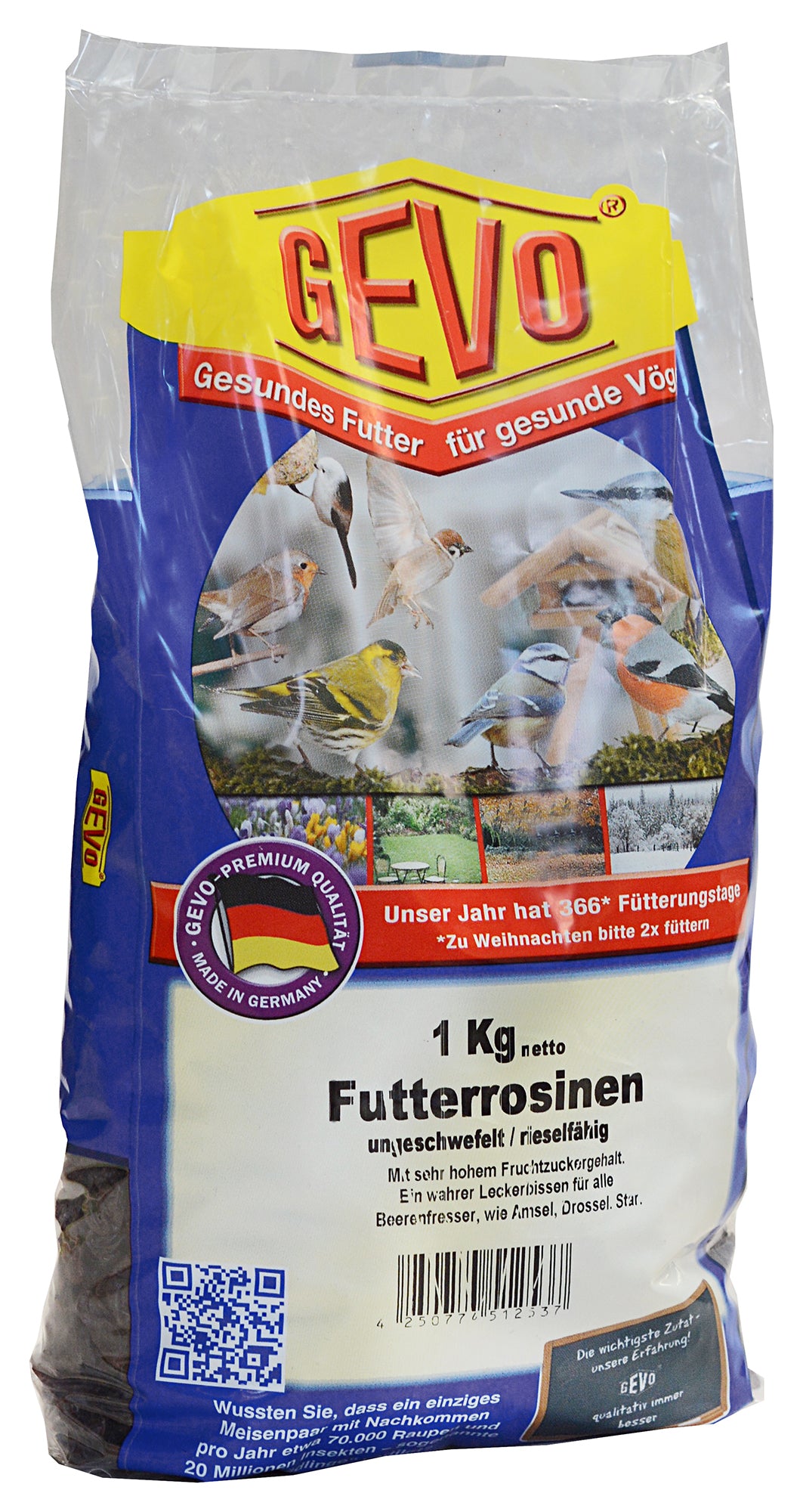 Artikelbild 1 von "Rosinen für Futterzwecke (1 kg)" aus der Kategorie Vogelfutter