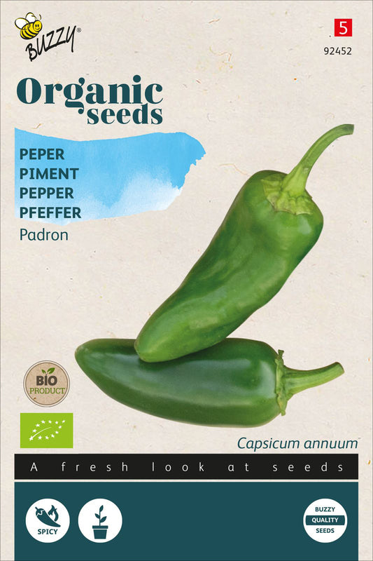 Artikelbild 2 von "Pfeffer Padron [MHD 07/2024]" aus der Kategorie Gemüsesamen