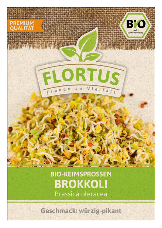 Keimsprossen Brokkoli | BIO Keimsprossen von FLORTUS