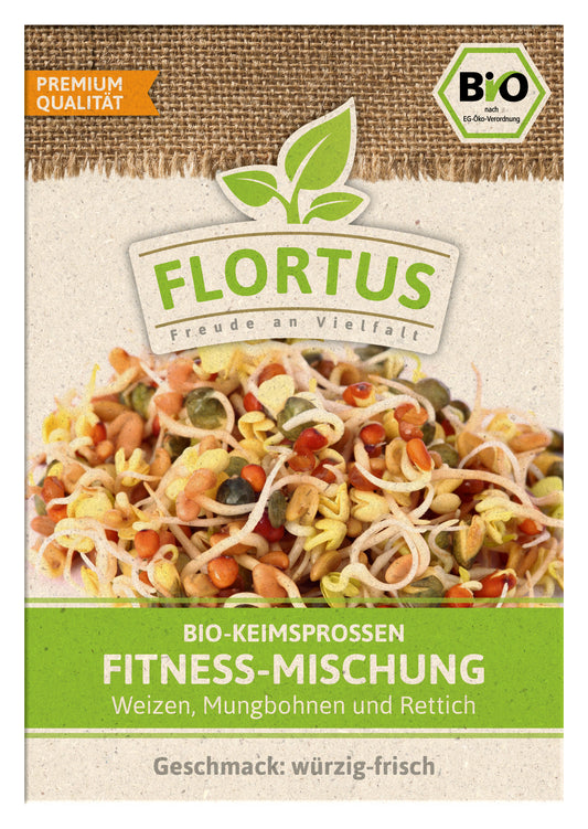 Artikelbild 1 von "BIO Keimsprossen Fitness-Mischung (Weizen, Mungbohnen und Rettich)"
