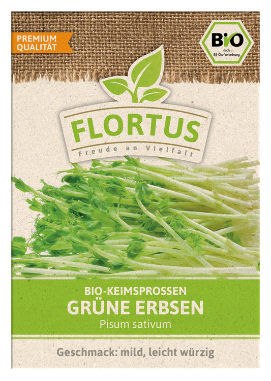 Artikelbild 1 von "BIO Keimsprossen Grüne Erbse" aus der Kategorie Keimsprossen