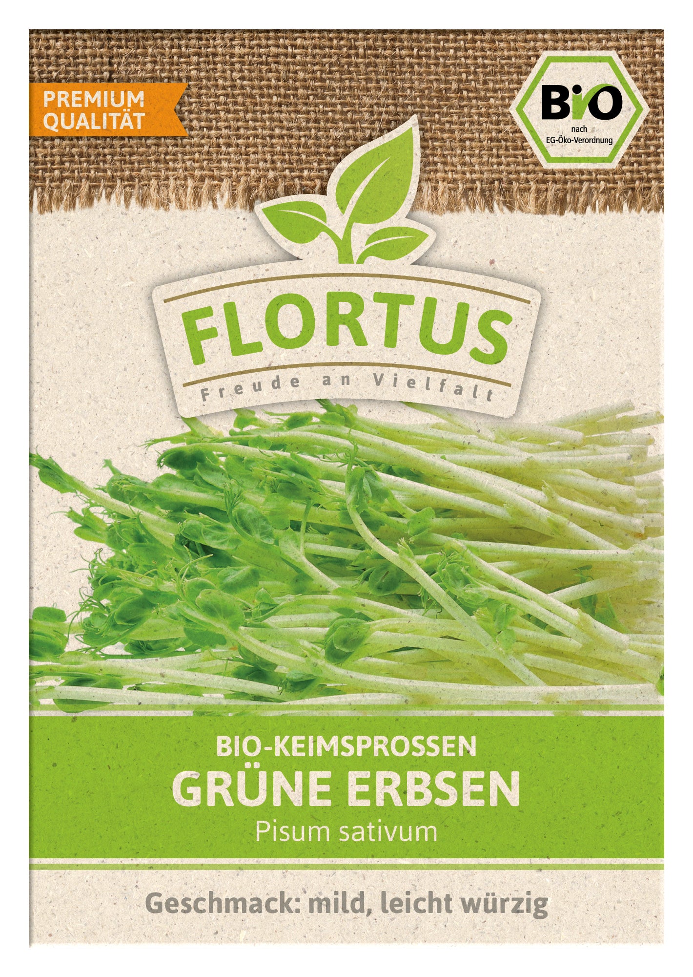 Artikelbild 1 von "BIO Keimsprossen Grüne Erbse" aus der Kategorie Keimsprossen