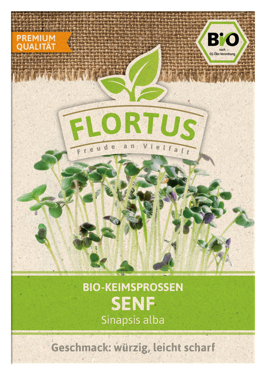 Artikelbild 1 von "BIO Keimsprossen Senf" aus der Kategorie Keimsprossen