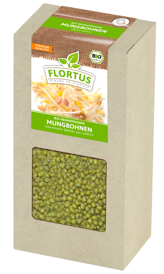 Keimsprossen Mungbohnen (200 g) | BIO Keimsprossen von FLORTUS