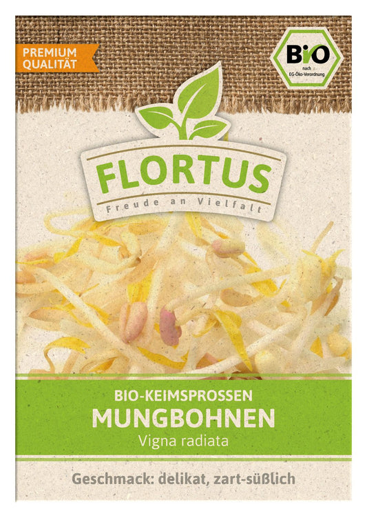 Keimsprossen Mungbohnen | BIO Keimsprossen von FLORTUS