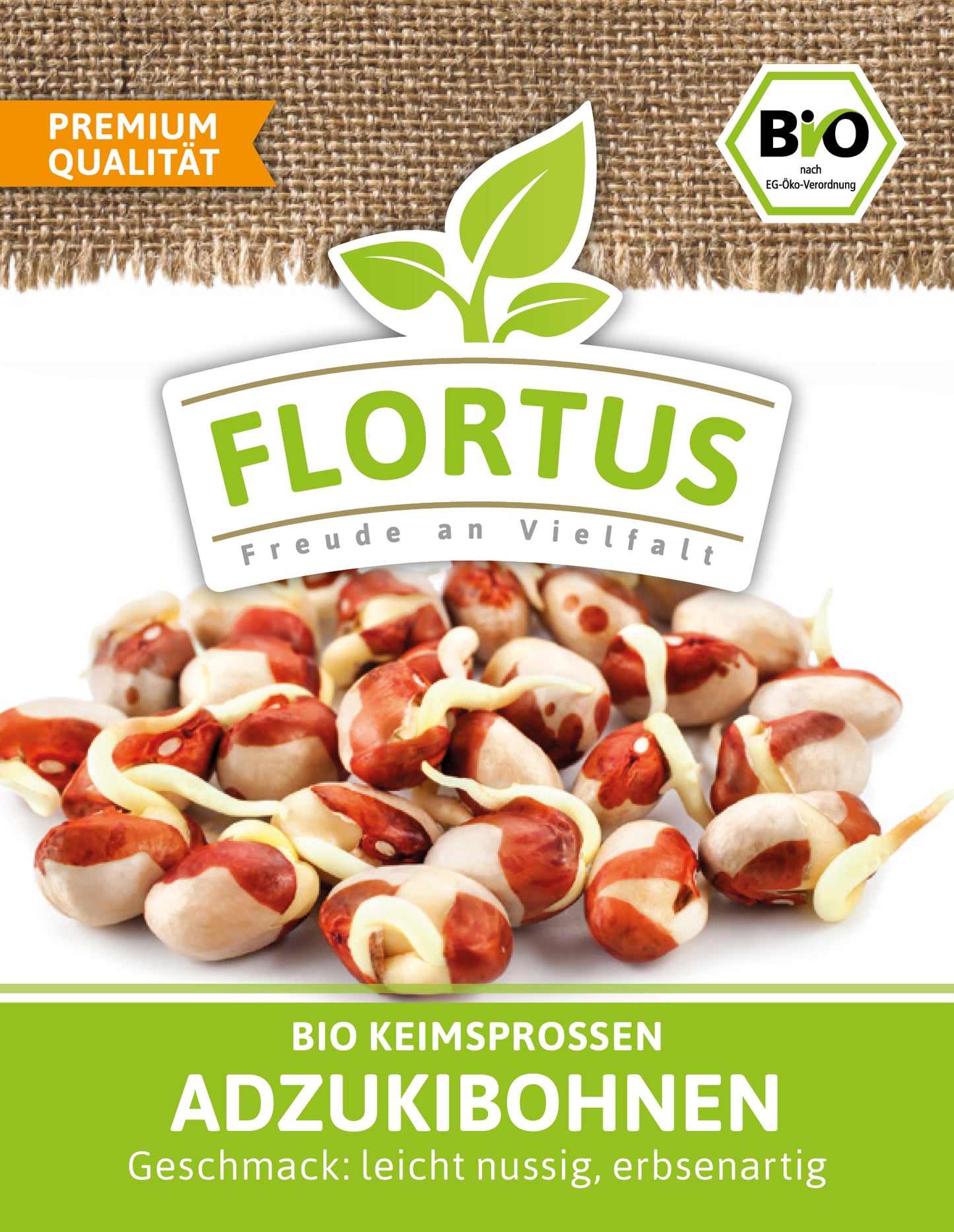 Artikelbild 2 von "BIO Keimsprossen Adzukibohne (200 g)" aus der Kategorie Keimsprossen