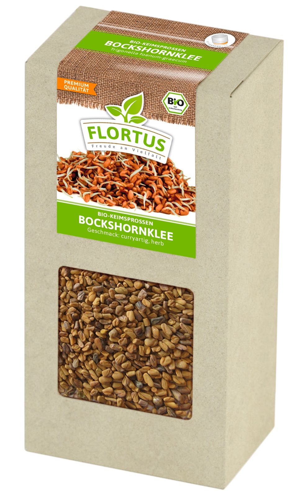 Keimsprossen Bockshornklee | BIO Keimsprossen von FLORTUS
