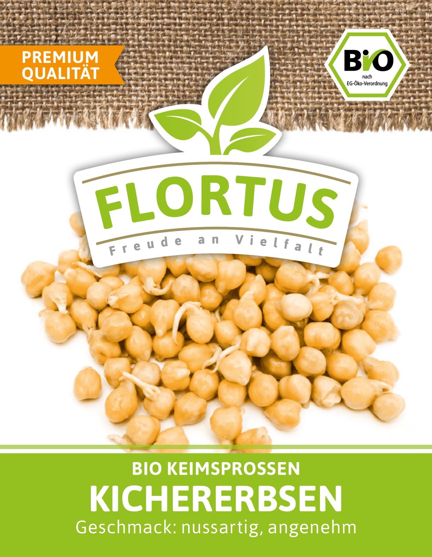 Artikelbild 2 von "BIO Keimsprossen Kichererbse (200 g)" aus der Kategorie Keimsprossen