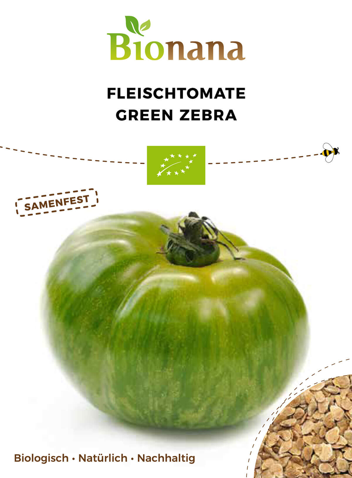 Artikelbild 1 von "BIO Fleischtomate Green Zebra [MHD 12/2023]"