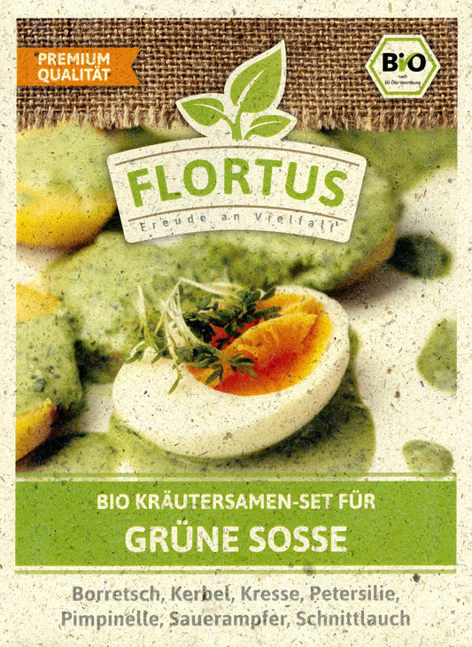 Kräutersamen für Grüne Soße | BIO Samen-Sets von FLORTUS
