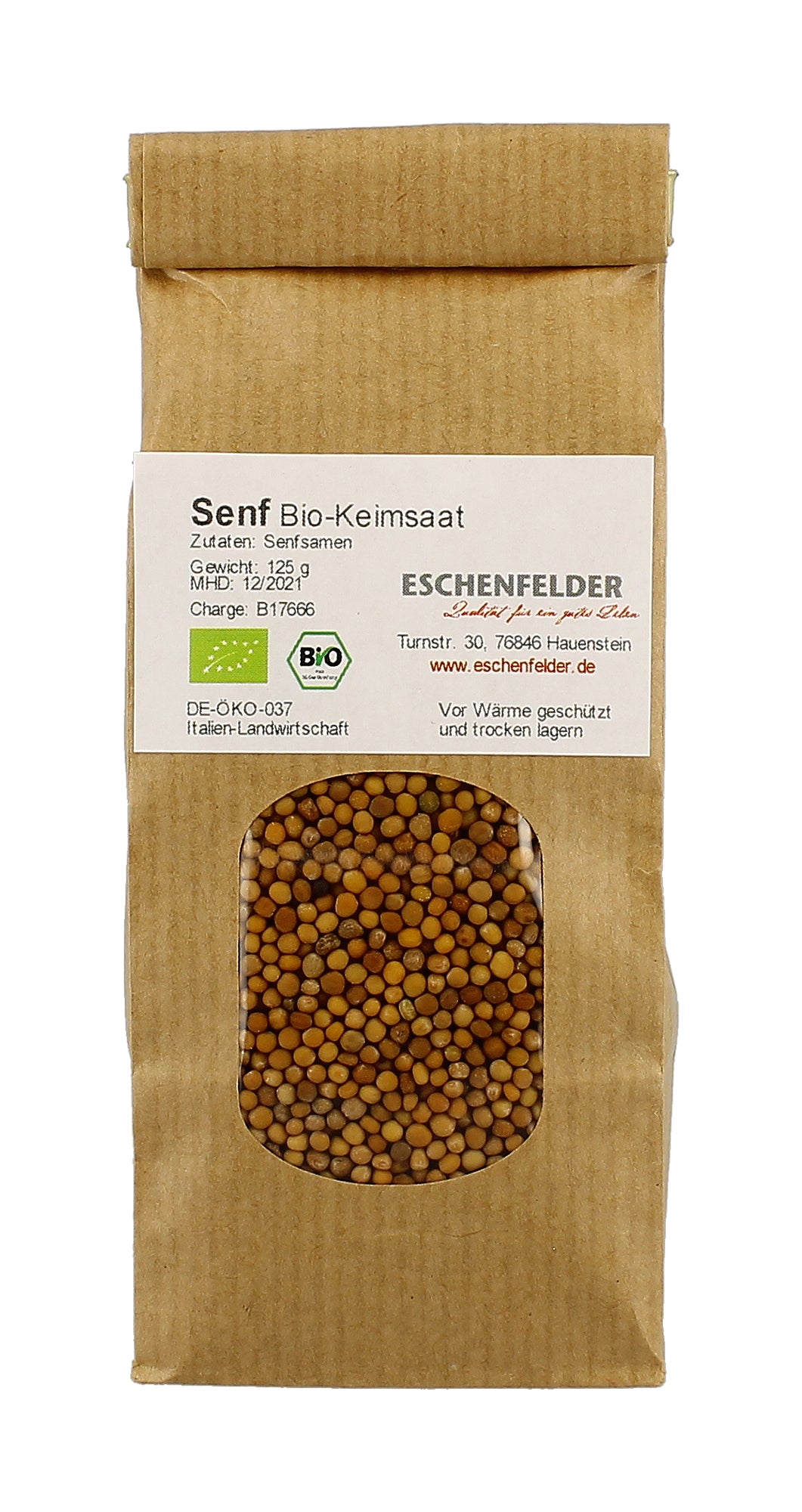 Artikelbild 1 von "BIO Senf (125 g)" aus der Kategorie Keimsprossen