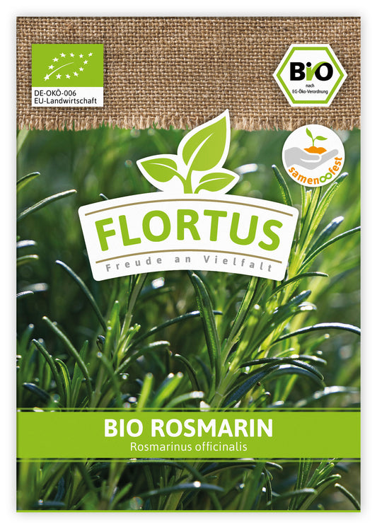 Rosmarin | BIO Rosmarinsamen von FLORTUS