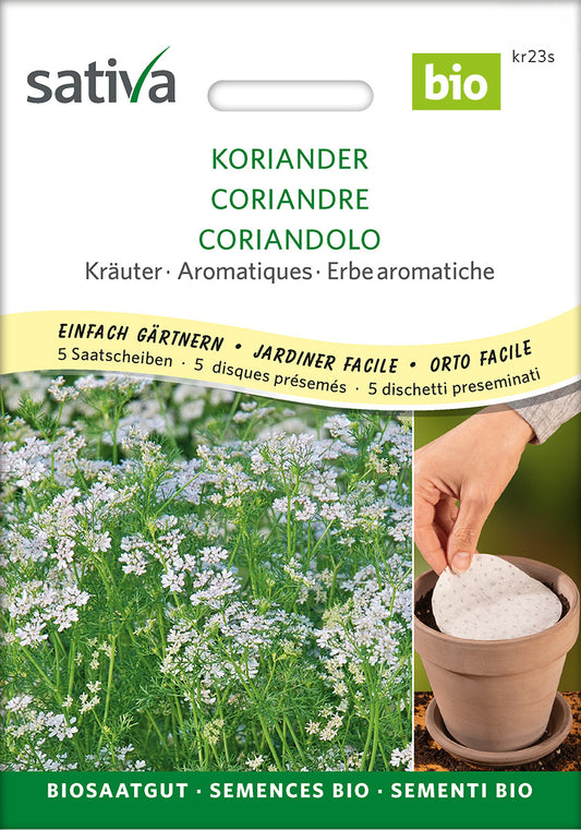 Artikelbild 2 von "BIO Koriander (Saatscheiben) [MHD 12/2021]"