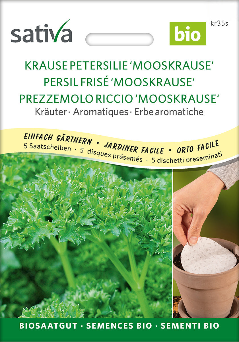 Artikelbild 2 von "BIO Krause Petersilie (Saatscheiben) [MHD 12/2025]"