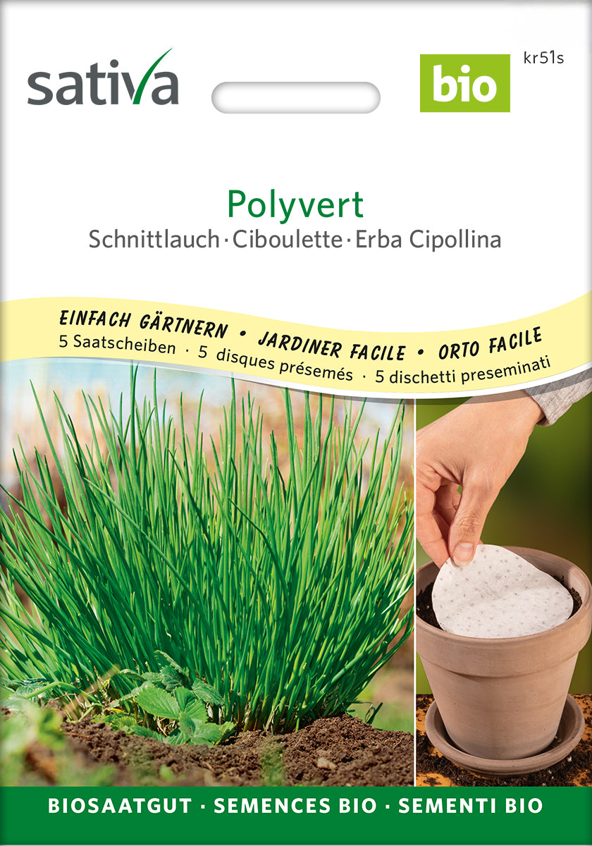 Artikelbild 2 von "BIO Schnittlauch (Saatscheiben) [MHD 12/2025]"