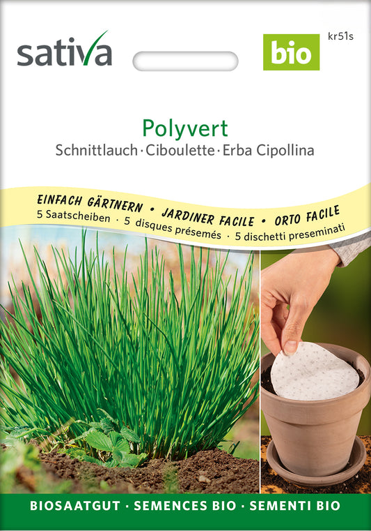 Artikelbild 2 von "BIO Schnittlauch (Saatscheiben) [MHD 12/2025]"