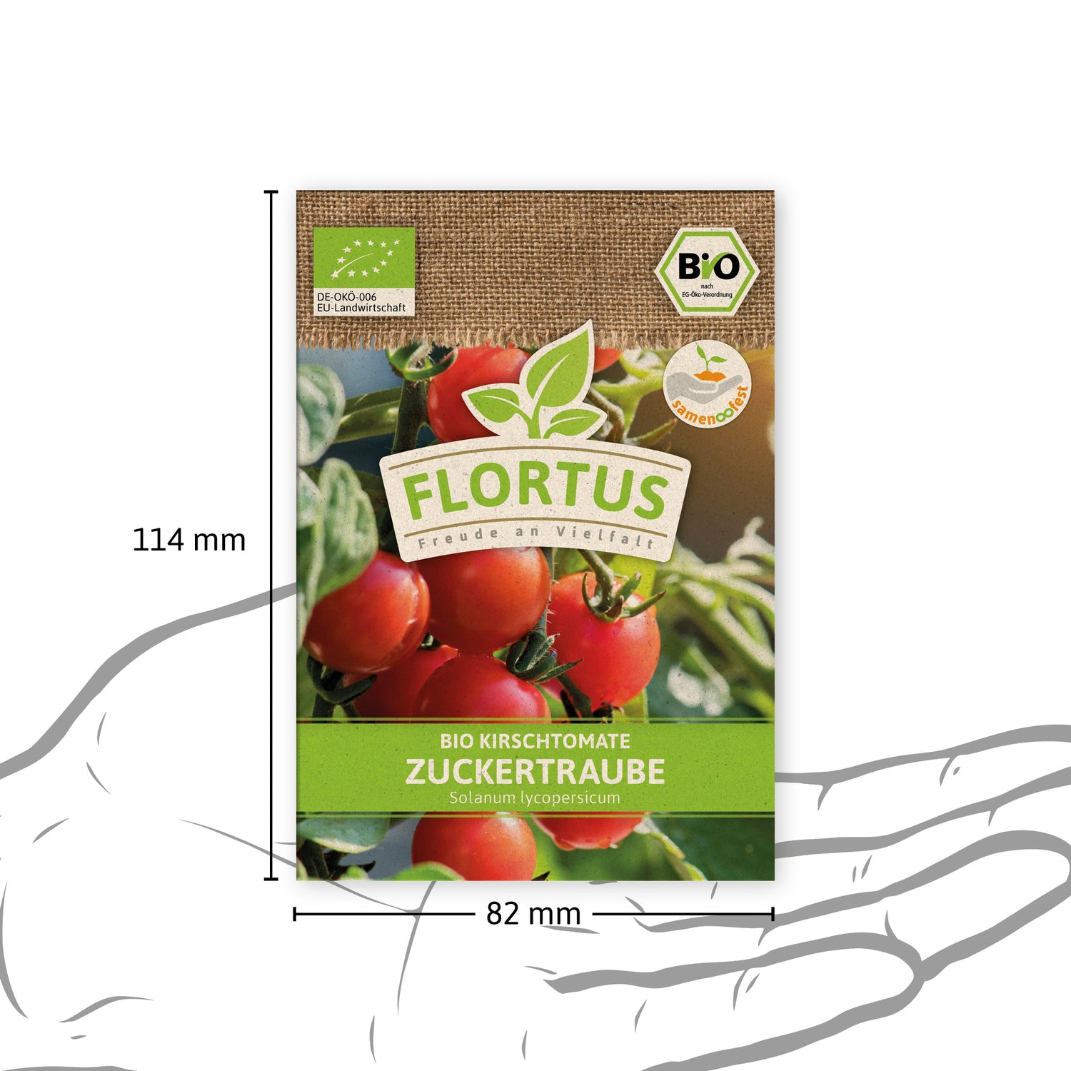Artikelbild 4 von "BIO Kirschtomate Zuckertraube" aus der Kategorie Kirschtomatensamen
