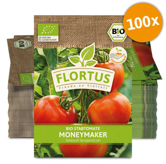 Tomate Moneymaker (100 Stück) | BIO Tomatensamen von FLORTUS