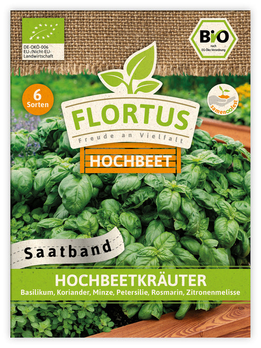 Artikelbild 2 von "BIO Hochbeetkräuter (Saatband)" aus der Kategorie Saatbänder & Saatplatten