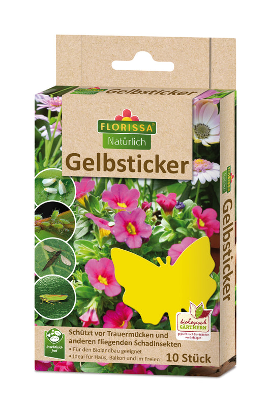 Artikelbild 1 von "Gelbsticker (10 Stück)" aus der Kategorie Insektenfallen