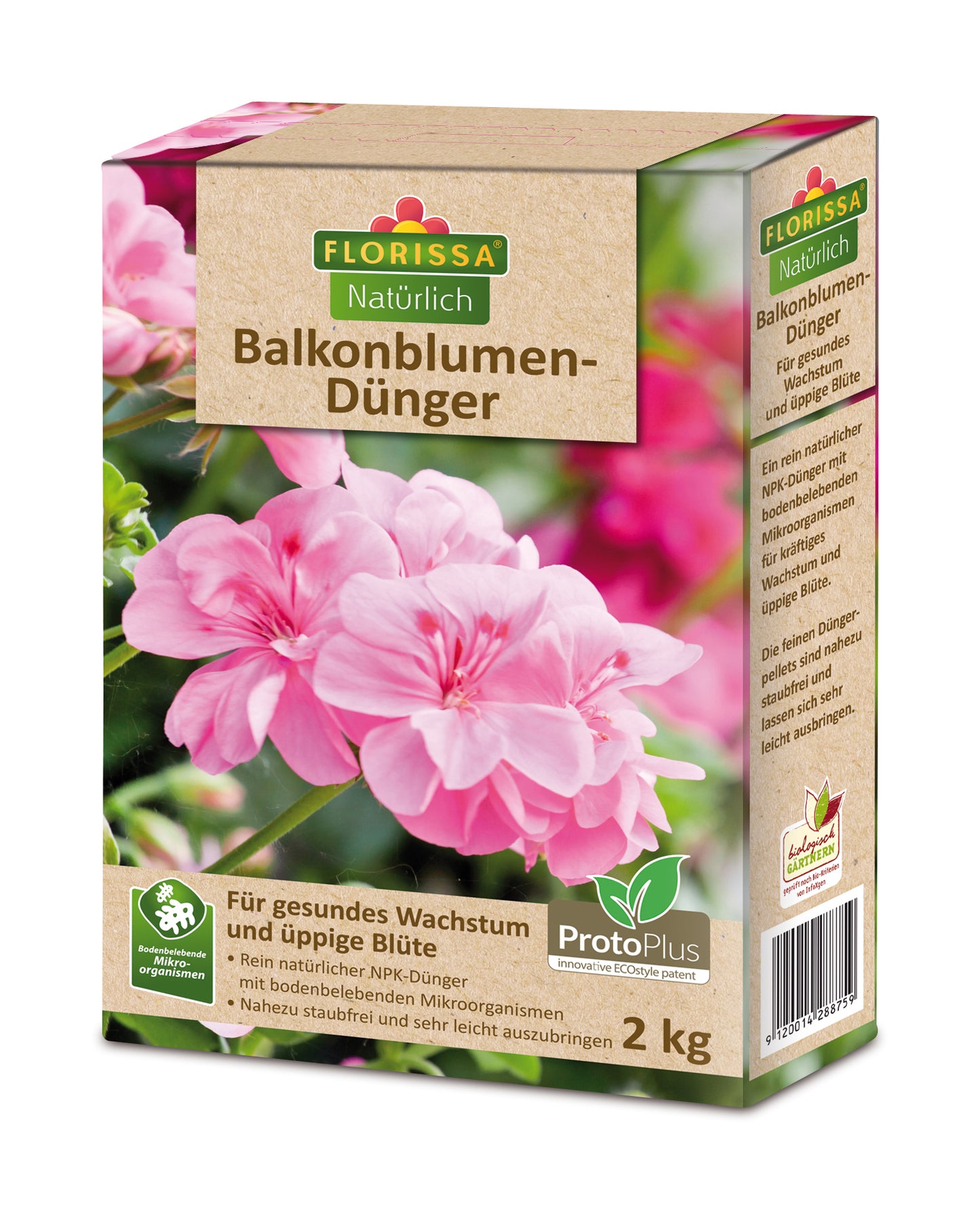 Artikelbild 1 von "Balkonblumen-Dünger ProtoPlus (2 kg)" aus der Kategorie Blumendünger