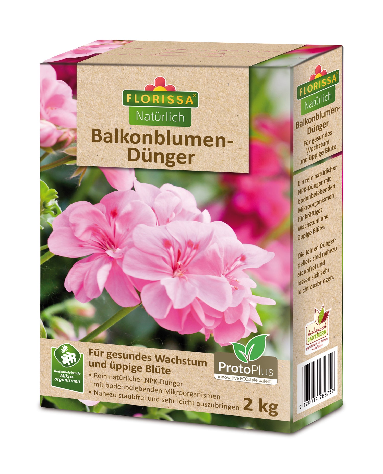 Artikelbild 1 von "Balkonblumen-Dünger ProtoPlus (2 kg)" aus der Kategorie Blumendünger