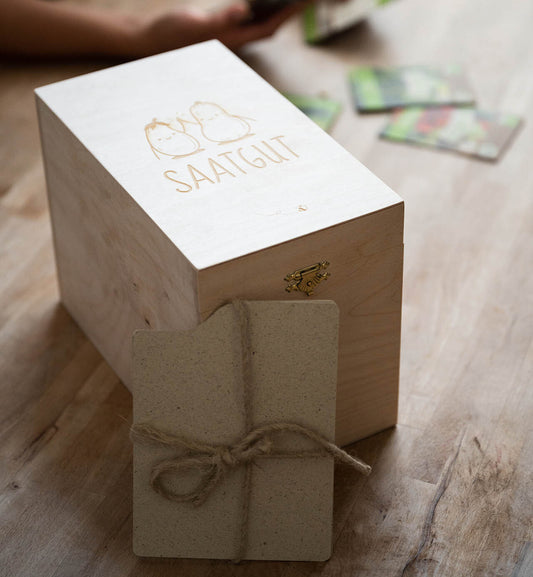 Artikelbild 1 von "Fryd Holz-Saatgutkiste inkl. Registern" aus der Kategorie Gemüsesamen-Sets