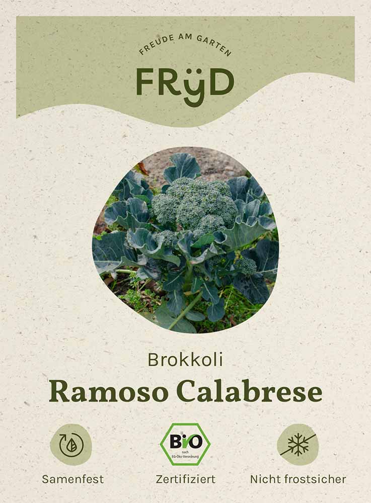 Artikelbild 1 von "Fryd BIO Brokkoli Ramoso Calabrese" aus der Kategorie Brokkolisamen