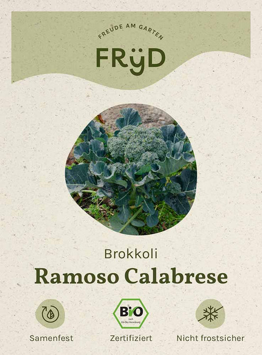 Artikelbild 1 von "Fryd BIO Brokkoli Ramoso Calabrese" aus der Kategorie Brokkolisamen