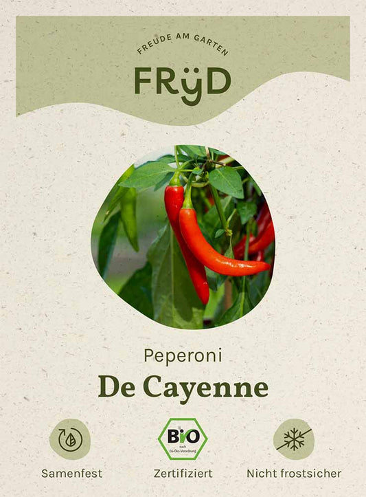 Artikelbild 1 von "Fryd BIO Peperoni De Cayenne" aus der Kategorie Cayennechilisamen
