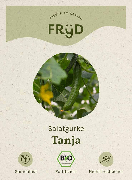Artikelbild 1 von "Fryd BIO Salatgurke Tanja" aus der Kategorie Salatgurkensamen