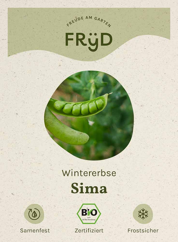 Artikelbild 1 von "Fryd BIO Wintererbse Sima" aus der Kategorie Erbsensamen