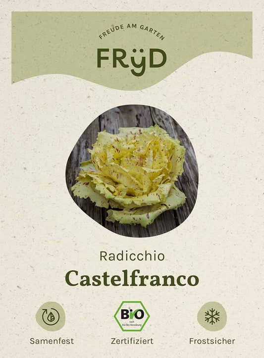 Artikelbild 1 von "Fryd BIO Radicchio Castelfranco" aus der Kategorie Radicchiosamen