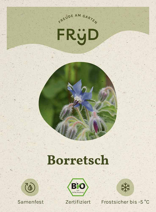 Artikelbild 1 von "Fryd BIO Borretsch" aus der Kategorie Borretschsamen