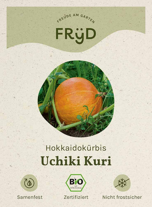 Artikelbild 1 von "Fryd BIO Hokkaidokürbis Uchiki Kuri" aus der Kategorie Hokkaidokürbissamen