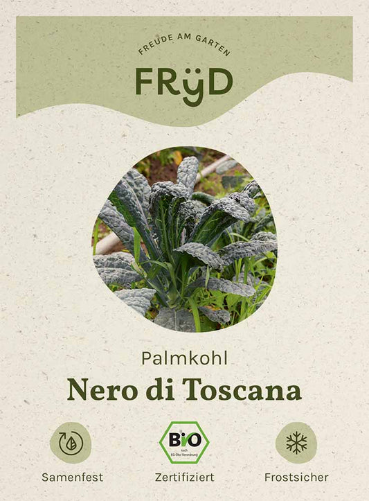 Artikelbild 1 von "Fryd BIO Palmkohl Nero di Toscana" aus der Kategorie Kohlsamen