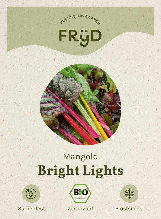 Artikelbild 1 von "Fryd BIO Bunter Mangold Bright Lights" aus der Kategorie Mangoldsamen