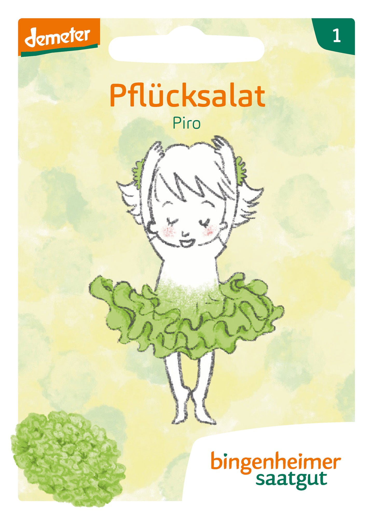 Artikelbild 1 von "BIO KinderKollektion - Pflücksalat Piro" aus der Kategorie Pflücksalatsamen