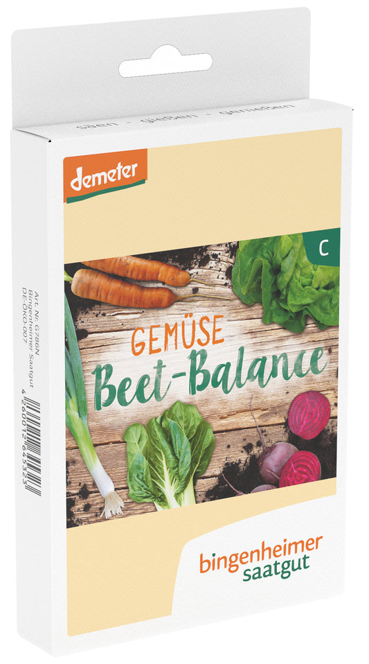 Artikelbild 1 von "BIO Gemüse Beet-Balance - Saatgutbox" aus der Kategorie Gemüsesamen-Sets