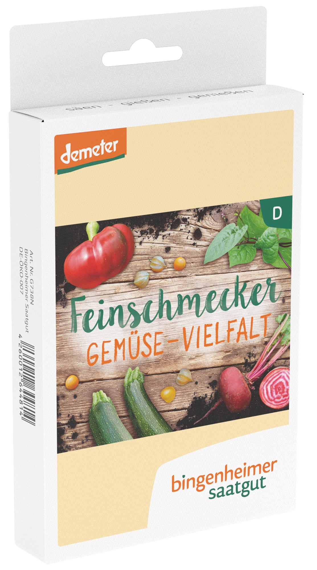 Artikelbild 1 von "BIO Feinschmecker-Gemüse-Vielfalt - Saatgutbox"