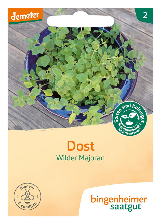 Artikelbild 1 von "BIO Dost, Wilder Majoran" aus der Kategorie Majoransamen