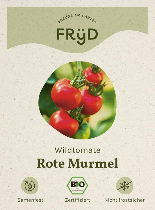 Artikelbild 1 von "Fryd BIO Wildtomate Rote Murmel" aus der Kategorie Tomatensamen