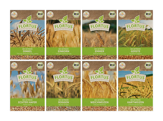 Getreide Vielfalt | BIO Getreidesamen Sets von FLORTUS