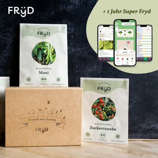 Super Fryd-Geschenkbox inkl. Bio-Saatgut