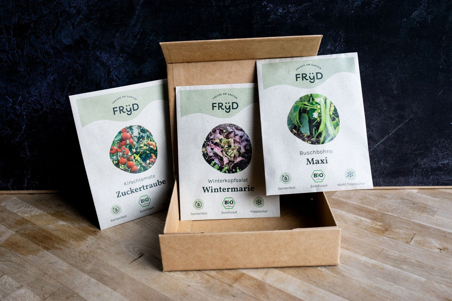 Artikelbild 2 von "Super Fryd-Geschenkbox inkl. Bio-Saatgut" aus der Kategorie Gemüsesamen